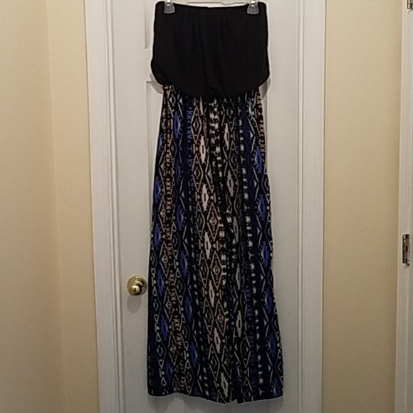 Body Central Other - Black blue beige and white Jumpsuit